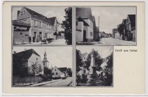 64360 Mehrbild Ak Gruß aus Gröst Lichtspielhaus usw. um 1930