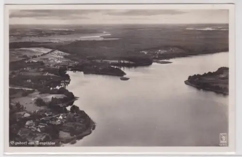 41047 Foto Ak Egsdorf am Teupitzsee Fliegeraufnahme um 1930