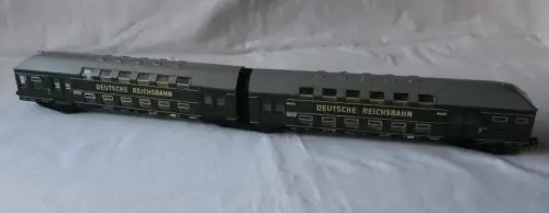 Schicht 2-teilig Doppelstockwagen DR Deutsche Reichsbahn 151-205 Spur H0 /125782