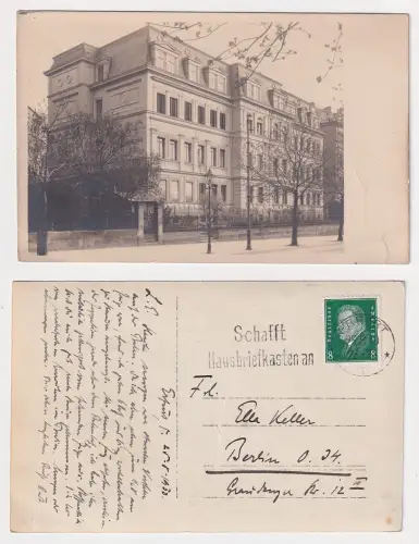 86548 Foto Ak Erfurt Wohnhaus der Familie Dufft 1930