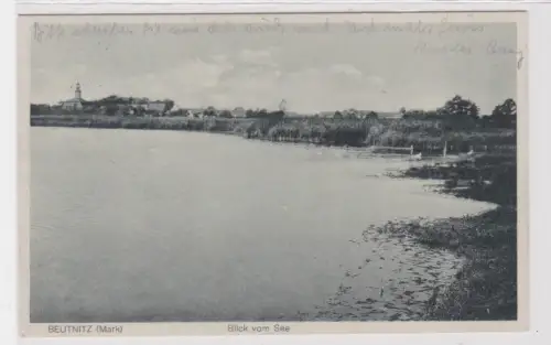 58910 Ak BEUTNITZ (Mark). Blick vom See. 1932