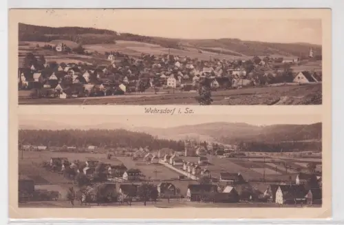 47327 Ak Wehrsdorf i. Sa. Totalansicht. 1931