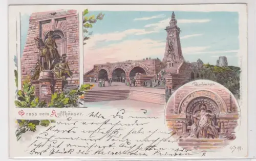 29160 Mehrbild Ak Gruss vom Kyffhäuser. um 1897