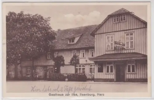 18043 Ak Gasthaus zur Ilse, Ilsenburg, Harz. 1937