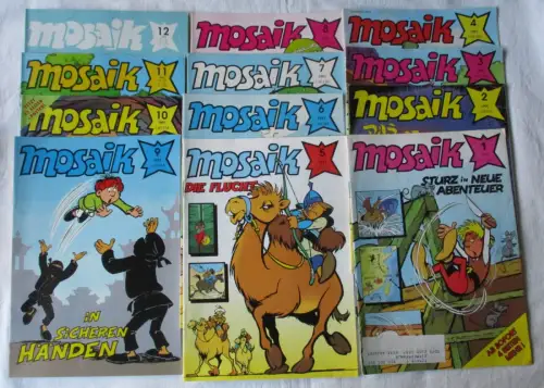 Mosaik Abrafaxe Jahrgang 1991 komplett