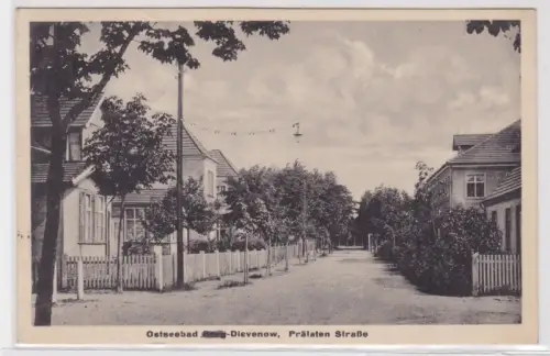 62172 Ak . Ostseebad Berg-Dievenow, Prälaten Straße. 1936