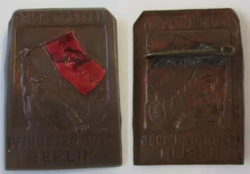 Kommunistisches Abzeichen Rot Front Reichstreffen Pfingsten Berlin 1926 (138826)