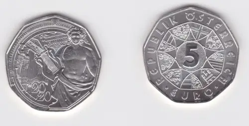 5 Euro Silber Münze Österreich Neujahrsmünze 2020, 150 Jahre Musikverein(131476)