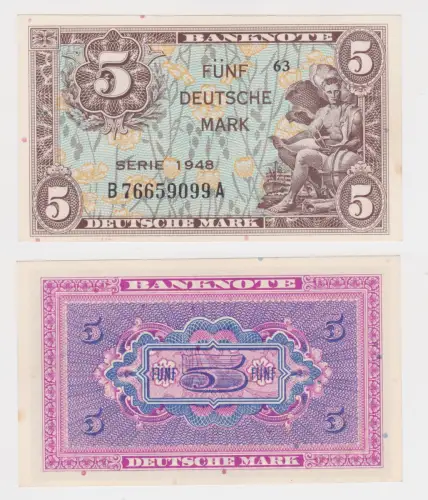 Banknote 5 Mark Bank deutscher Länder 1948 Ros.Nr.236 UNC (142493)