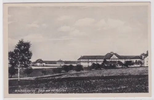 91575 AK Bischofswerda. Blick auf die Kaserne. um 1940