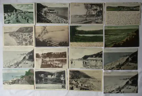 128313/32 Ak Ostseebad Sellin Ortsansichten etwa 1900 bis 1950