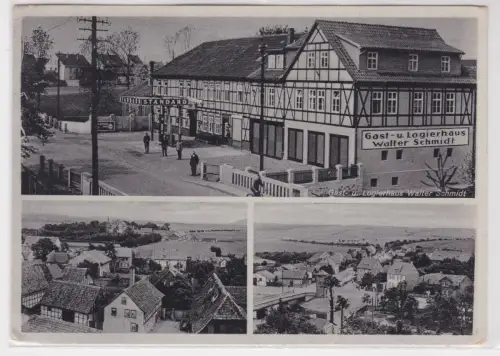65554 Mehrbild Ak Gruß aus Sundhausen bei Nordhausen Gasthaus zur Helme 1939