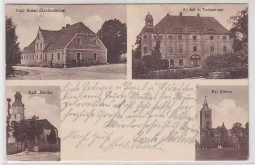 06934 Mehrbild Ak Brunzelwaldau BroniszówPaul Roses Etablissement 1928