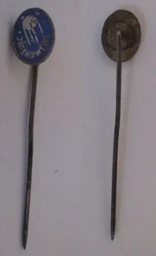 rare emaillierte DDR Anstecknadel Sputnik Jugendweihe (114466)