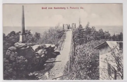 88713 AK Gruß vom Keulenberg b. Pulsnitz Sa.. um 1920