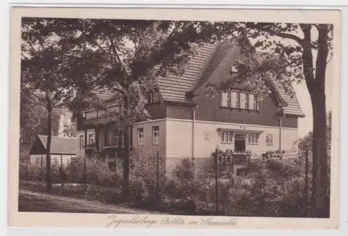 32452 AK Jugendherberge Boblitz im Spreewald. 1928