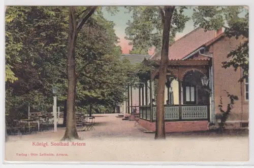 00145 AK Königl. Soolbad Artern. Artern. 1911