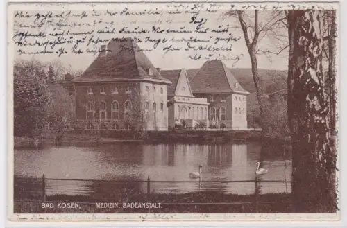 02203 AK Bad Kösen. Medizin. Badeanstalt. um 1908