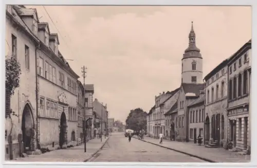 23335  Foto AK Laucha (Unstrut). Dr.-Külz-Straße. um 1950