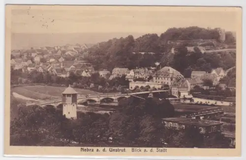 67481  AK Nebra a. d. Unstrut. Blick a. d. Stadt. 1930
