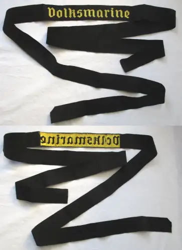 DDR Mützenband Volksmarine Matrosen Marine Länge ca. 1,7 Meter (160324)