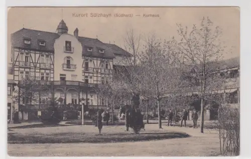 907303 Ak Kurort Sülzhayn (Südharz) - Kurhaus. 1912