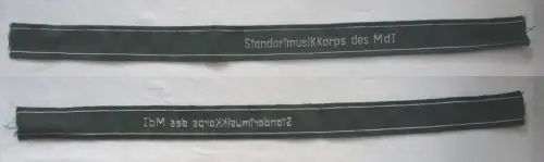 DDR Ärmelband für Uniform - Jacke Standortmusikkorps des MdI VoPo (167357)