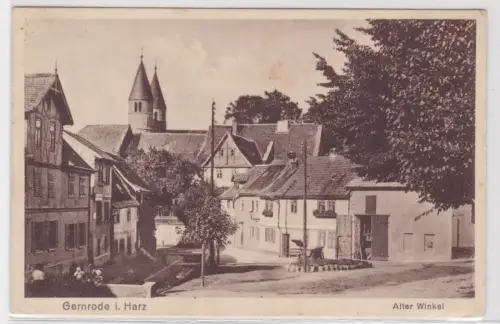 24698 Ak Gernrode i. Harz. Alter Winkel. 1935