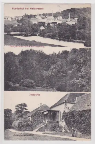 87955 Mehrbild Ak Roederhof bei Halberstadt. 1907