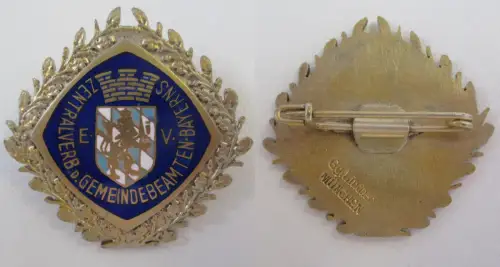 Abzeichen Ehrennadel Zentralverband der Gemeindebeamten Bayerns (126043)