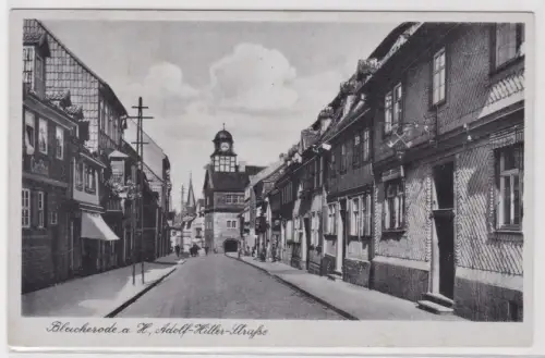 66237 Ak Bleicherode a. H., Adolf-Hitler-Straße. 1942