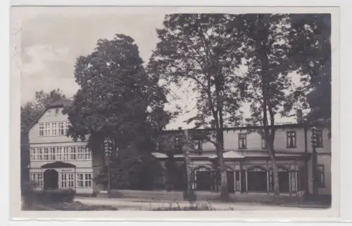 78898 Ak Witte's Hotel und Pension Waldmühle. Elend bei Schierke im Harz. 1932