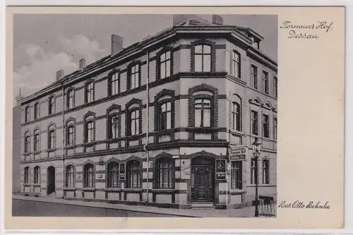 28330 Ak Dessau Gaststätte Tornauier Hof Tornauer Strasse 1 um 1930
