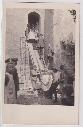 08413 Foto Ak Trebitz Elster Glockenweihe 22.06.1925