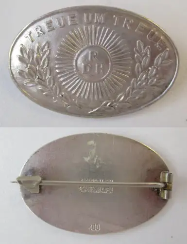 800er Silber Mitgliedsbrosche Reichsverband Deutscher Hausfrauen (114721)