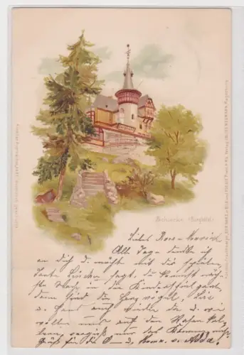 05803  Ak  Schierke (Burghotel). 1898