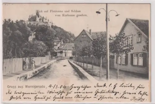 69435  Ak Gruss aus Wernigerode. 1904