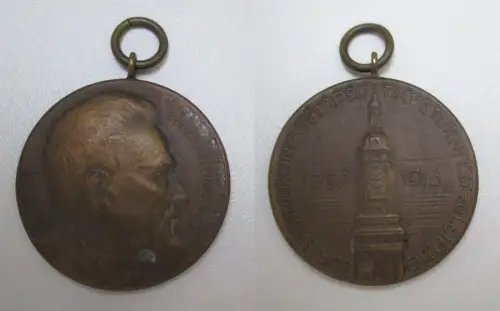 seltene Bronze Medaille Turnfest zu Leipzig 1863-1913 (142862)