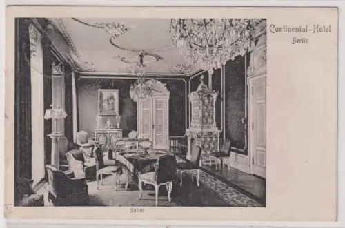 908582 Ak Continental - Hotel. Salon. Berlin. 1909