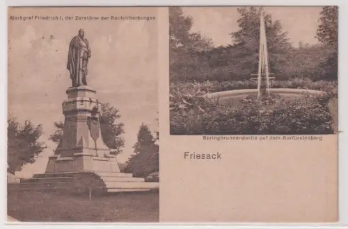 907851 Mehrbild Ak Friesack. 1925