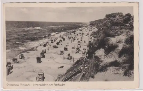 24513 Ak Ostseebad Rewahl - Strandleben am Hochufer. 1939