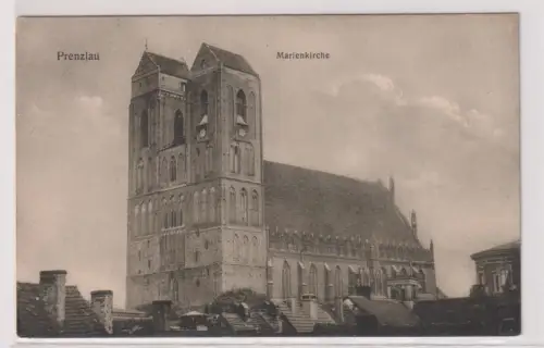 14390 Ak Prenzlau. Marienkirche. 1915