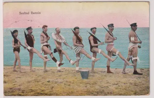71572 Ak Seebad Bansin. 1913