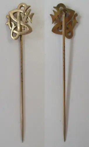 unbekannte Anstecknadel mit Monogramm (120230)