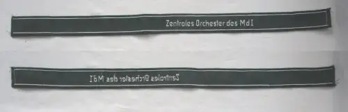 DDR Ärmelband für Uniform - Jacke Zentrales Orchester des MdI VoPo (161917)