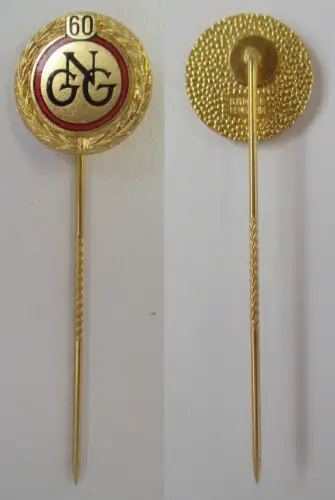 Anstecknadel 60 Jahre GNG Gewerkschaft Nahrung Genuss Gaststätten (127015)