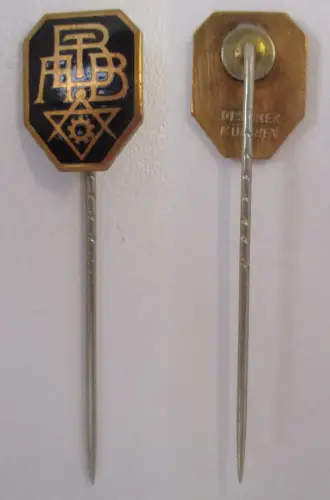 emaillierte Anstecknadel BATB Architekten Techniker? Deschler München (121078)