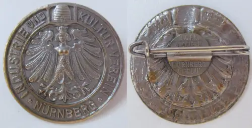 Abzeichen Industrie und Kultur-Verein Nürnberg L. Chr. Lauer (133211)
