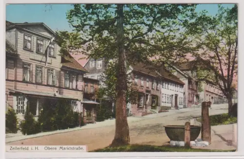 78018 Ak  Zellerfeld i. H. Obere Marktstraße- 1914