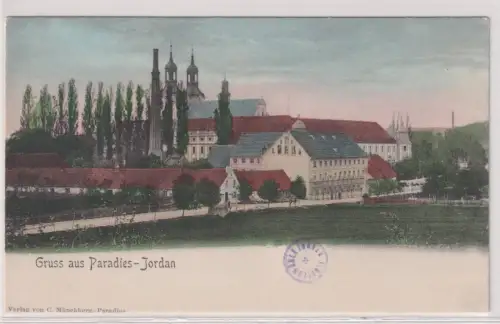 09067 Ak Gruss aus Paradies-Jordan. um 1940